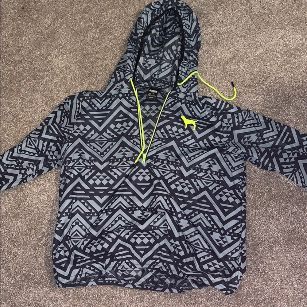 VS Pink pullover/rain jacket